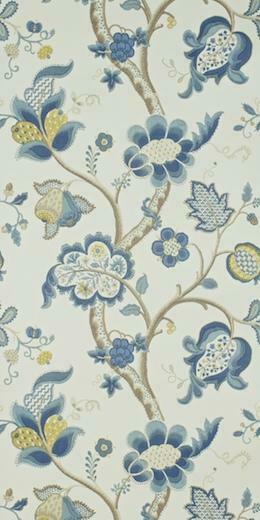 Mid Century Vintage Wallpaper Designs Reproduced By Sanderson Retro