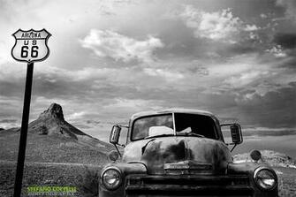 Old Car On Route By Stefano Coltelli