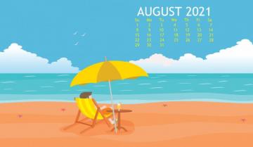 August Wallpaper Calendar Desktop