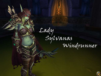 Lady Sylvanas Windrunner By Ruddersstudio