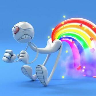 Showing Pictures For Unicorn Farting Rainbows Wallpape In