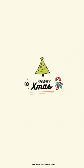 Aesthetic Christmas Wallpaper Minimal