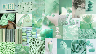 Mint Aesthetic Green Wallpaper