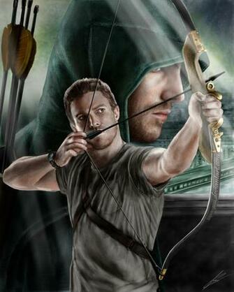 Stephen Amell Green Arrow Wallpaper