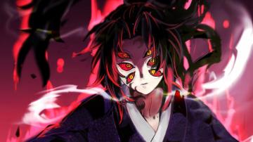 Demon Slayer Kokushibo Upper Moon HD 4k Wallpaper