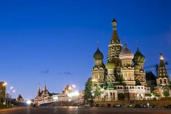 Capital Moscow Russia A City Wallpaper Background