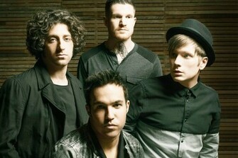 Wallpaper Bench Lantern Fall Out Boy Music