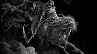 Grim Reaper Computer Wallpaper Desktop Background Id