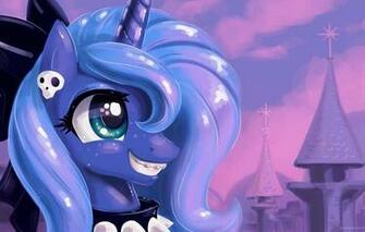 Princess Luna Pony Mlp My Little Color Wallpaper