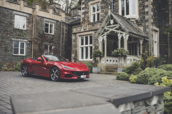 Red Ferrari Portofino M