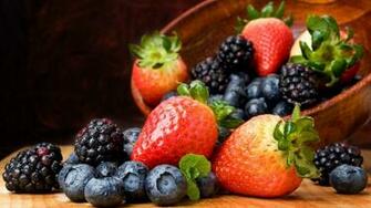 Fruits Food Wallpaper Blackberry Fruit