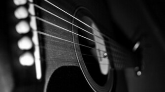 Wallpaper For Black Acoustic Guitar HD