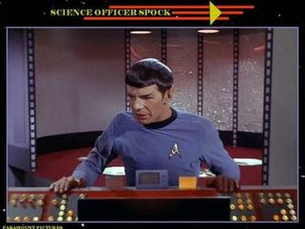 Leonard Nimoy Comme Premier Officier Spock Wallpaper