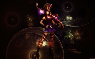 Caitlyn Wallpaper League Of Legends By Grycio