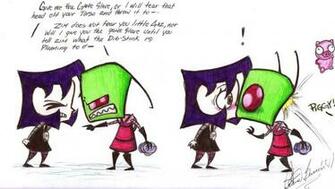 Zim And Gaz Love Argument Zagr Photo