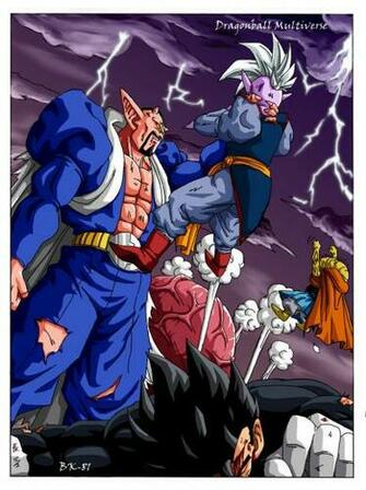 Dragon Ball Z Image Dabura Vs Gohan And Supreme Kai HD Wallpaper