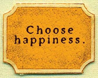 Choose Happiness Wallpaper
