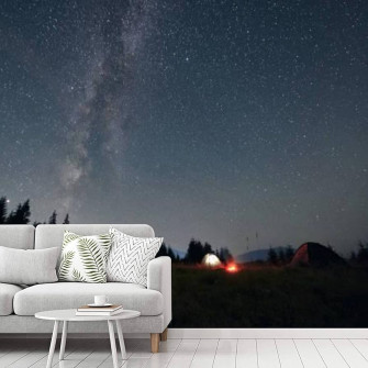 Peel And Stick Wallpaper Night Sky Full Of Stars Milky Way In The