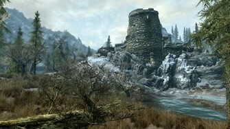 Skyrim Game Wallpaper HD Background
