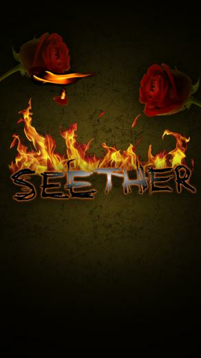 Burning Rosen Seether Foto
