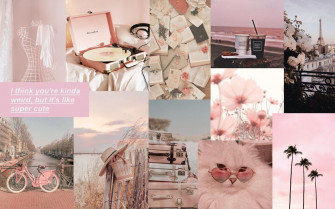 Aesthetic Pastel Pink Wallpaper