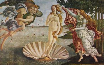 Wallpaper Sandro Botticelli The Birth Of Venus