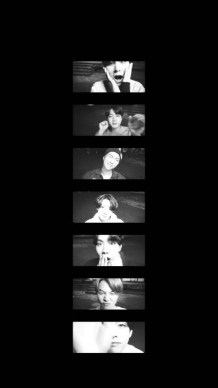 Bts Black Aesthetic Wallpaper