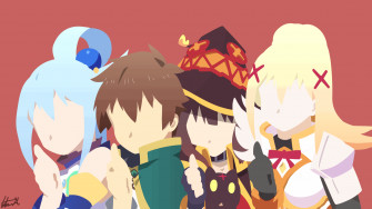 Wallpaper 4k Konosuba Gallery Anime Art