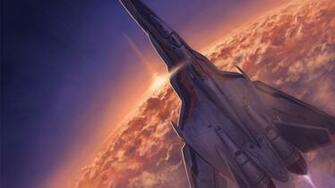 Screenheaven F Tomcat Aircraft Artwork Clouds