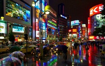 Tokyo At Night Wallpaper