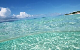 Okinawa Sky Japan Wallpaper Beach Wallcoo Sea Nature Beaches