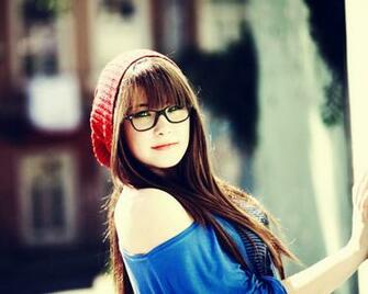 Girls With Glasses HD Wallpapes Collection Wallpaper In