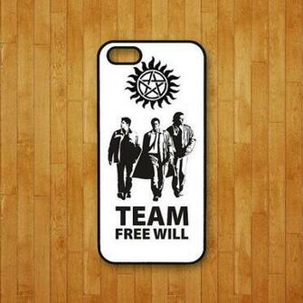 Supernatural iPhone Hard Plastic Case Cover Black Pictures