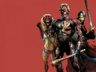 Marvel Zombie Wallpaper HD