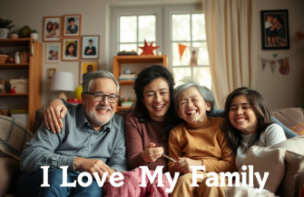I Love My Family Wallpaper