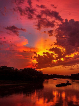 Aesthetic Sunset Wallpaper