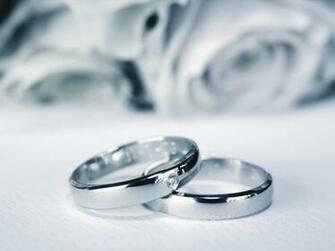 Wedding Rings Ppt Background For Your Powerpoint Templates