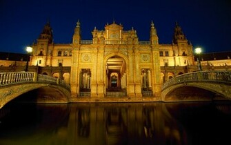 La Plaza De Espana En Sevilla Lugares Espa A Wallpaper