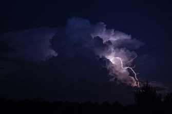 Lightning Wallpaper For iPhone iPad Desktop