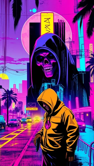 Hotline Miami Wallpaper Phone