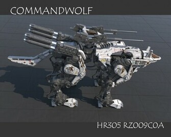 Command Wolf Zoids Wallpaper Unduh