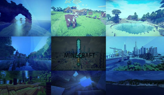 Minecraft Fans Background By Annaskatergirly
