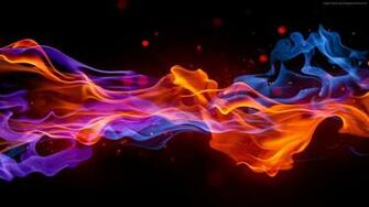 Abstract Fire Wallpaper