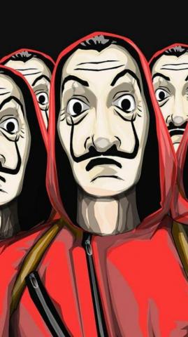 Bella Ciao La Casa De Papel iPhone Wallpaper Money Heist