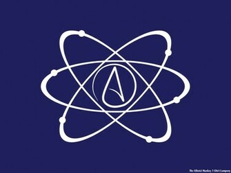 Atheist Monkey Atheism Symbol Wallpaper
