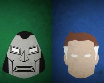 Dr Doom And Mr Fantastic Desktop Pc Mac Wallpaper