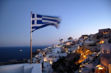 Wallpaper Id Santorini Greece 4k