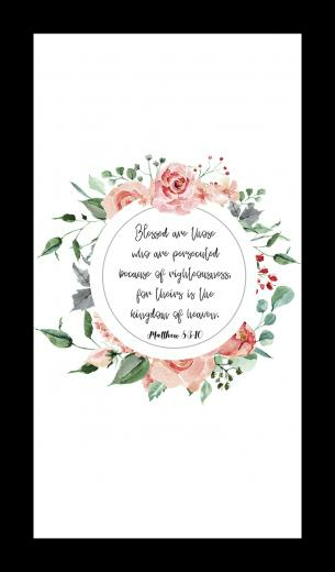 Bible Verse Wallpaper Marble
