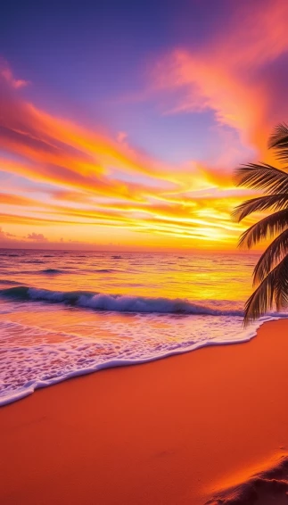 Background For Mobile Of Beach