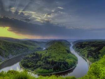 Orscholz Saarland Germany HD Desktop Wallpaper Colorful
